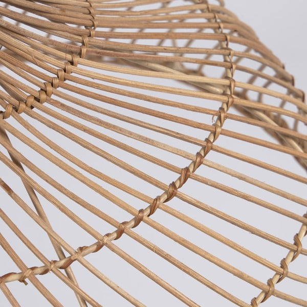 Dabīga toņa rotangpalmas abažūrs ø 42,5 cm Dyara – Kave Home-image-2