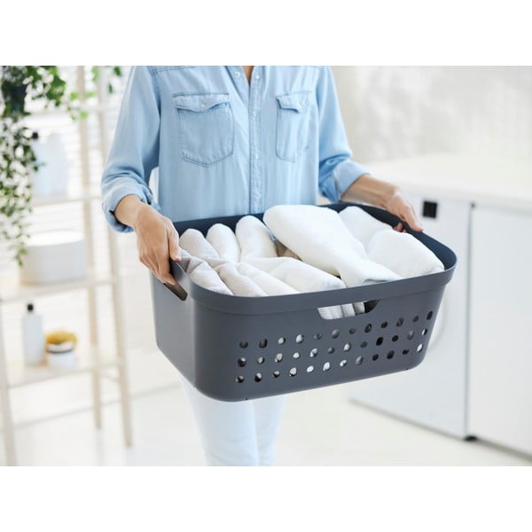 Plastmasas veļas grozs 39 l Jona – Rotho-image-1