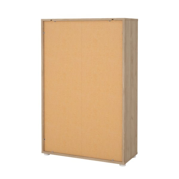 Dabīga toņa grāmatplaukts ar ozolkoka imitāciju 80x124 cm Sign – Tvilum-image-4