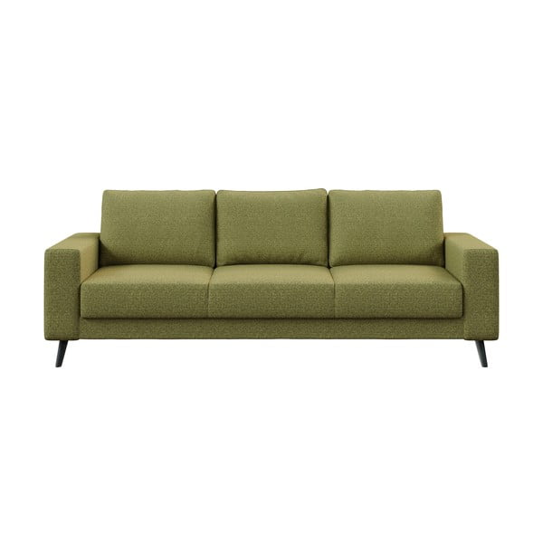 Olīvzaļš dīvāns Ghado Fynn, 233 cm