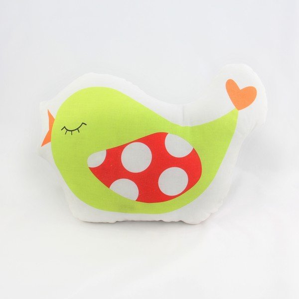 Kokvilnas mazuļu spilvens Mr. Fox Little Birds, 40 x 30 cm-image-1