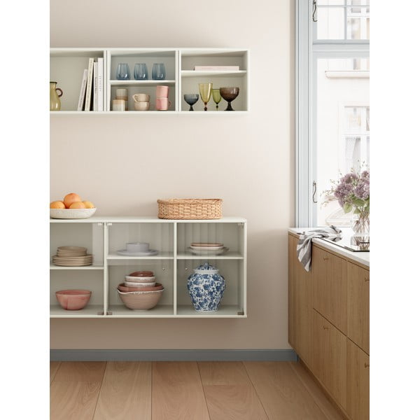 Piparmētru zaļš piekarināms grāmatplaukts 176x61x42 cm Mistral – Hammel Furniture-image-2