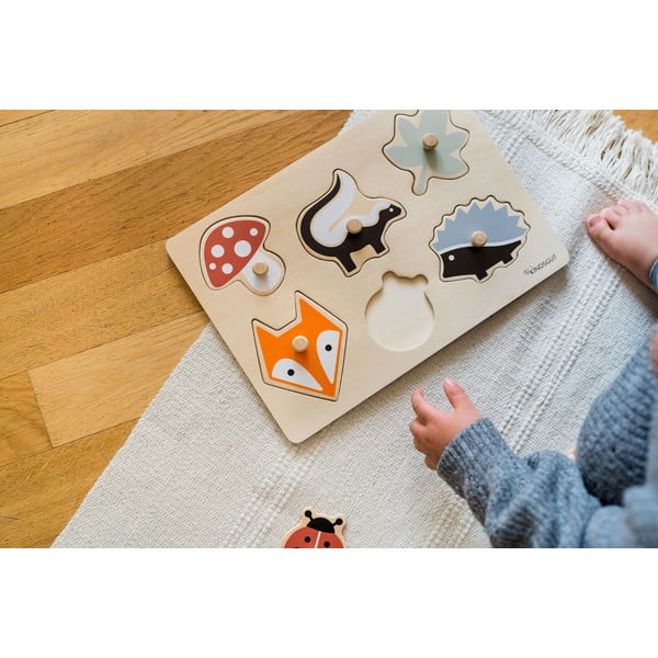 Koka reljefa puzle (gabalu skaits 6) Forest – Kindsgut-image-3