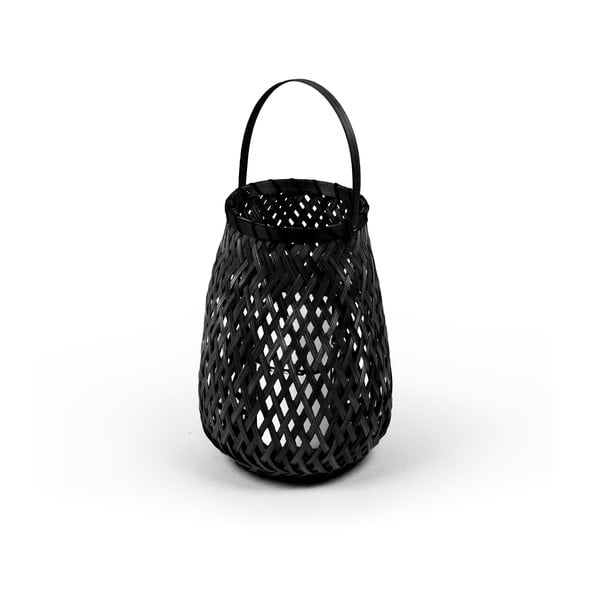 Melna bambusa laterna Compactor Bamboo Lantern, ⌀ 18 cm-image-2