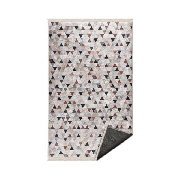 Pelēks/bēšs paklājs 80x150 cm – Mila Home