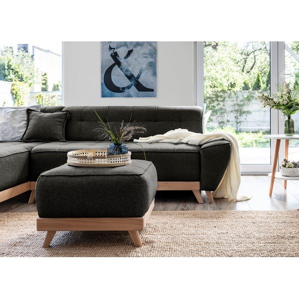 Tumši pelēks kāju soliņš Miuform Dazzling Daisy-image-4