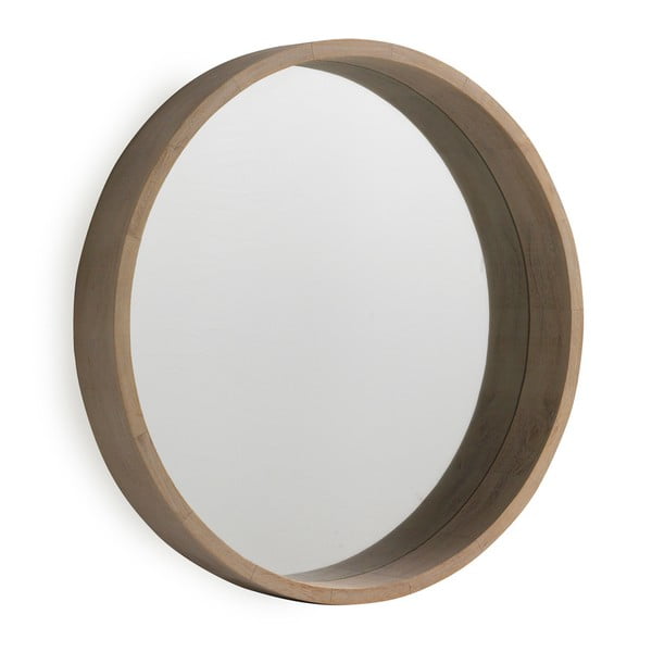 Sienas spogulis no paulovnijas koka Geese Pure, Ø 62 cm