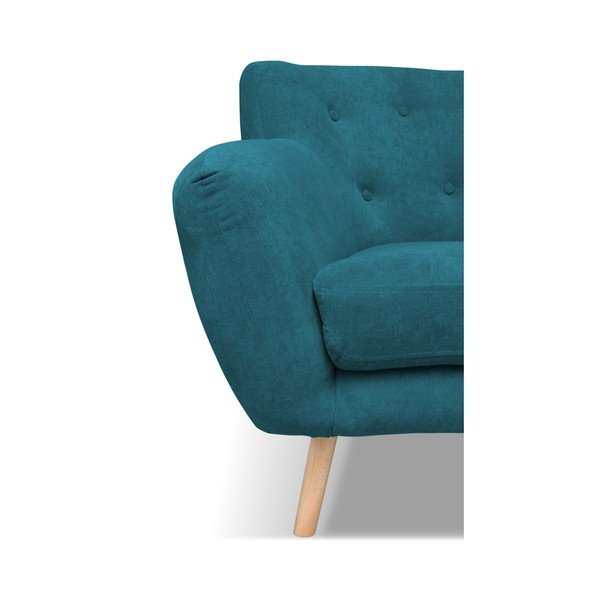 Tirkīzzils dīvāns Cosmopolitan Design London, 162 cm-image-3