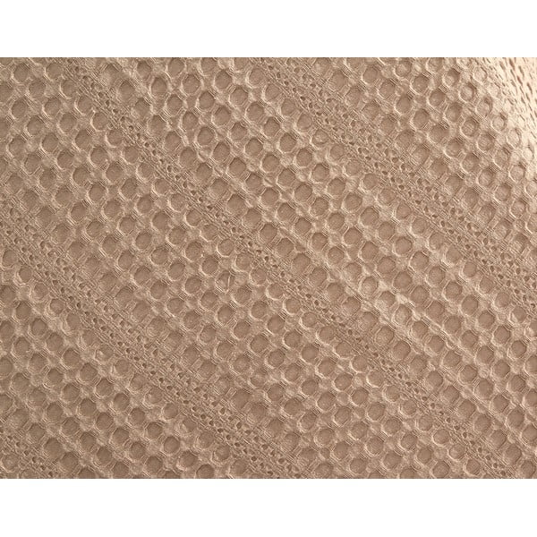 Bēšs kokvilnas gultas pārklājs 220x240 cm Lotus – Mijolnir-image-3