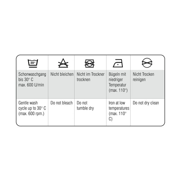Balts dienas aizkars 135x45 cm Lavender – Sehlbach-image-3
