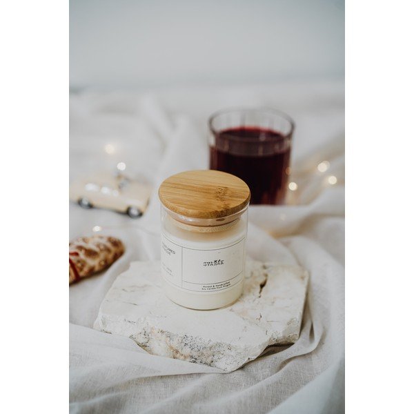 Aromātiskā sojas vaska svece degšanas laiks 40 h #72 Mulled Wine – Perfumed Prague-image-3