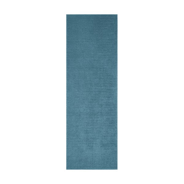 Tumši zils Mint Rugs Supersoft paklājs, 80 x 250 cm