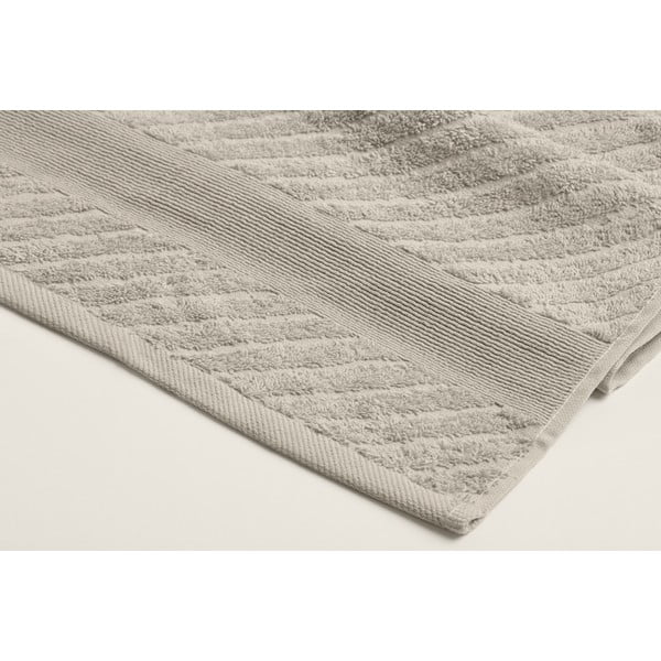 Gaiši bēši kokvilnas dvieļi (2 gab.) – Foutastic-image-2