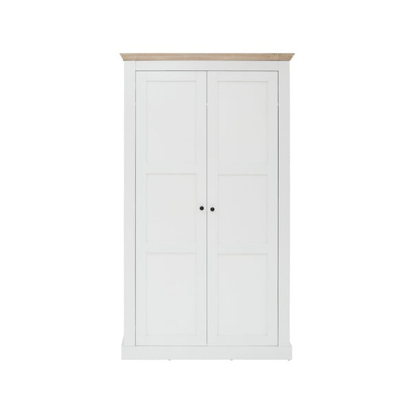 Balts drēbju skapis 100x180 cm Binza – Støraa