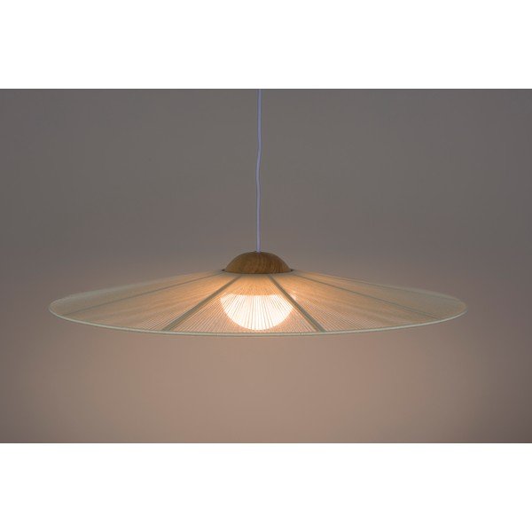 Balta piekaramā lampa ar regulējamu spilgtumu ø 65 cm Belle – Zuiver-image-1