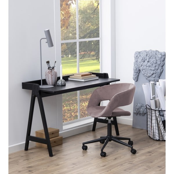 Darba galds ar ozolkoka imitācijas virsmu 126,6x51,6 cm Miso – Actona-image-1