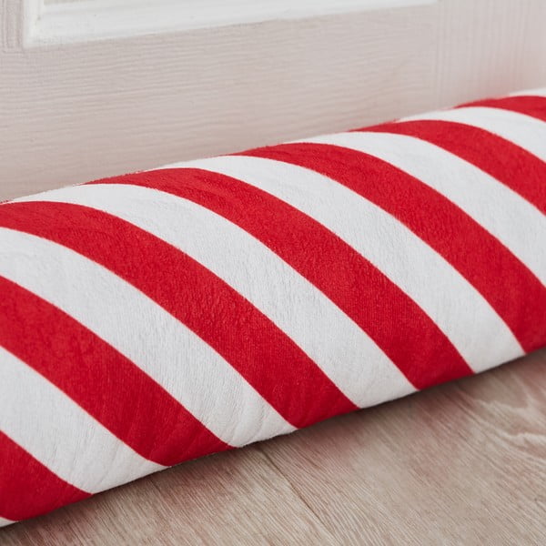 Sarkans/balts aizsargs pret caurvēju 20x90 cm Candy Cane – Catherine Lansfield-image-2