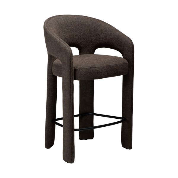 Brūns bāra krēsls (sēdekļa augstums 67 cm) Splendor – DAN-FORM Denmark