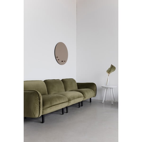 Tumši zils samta dīvāns EMKO Bean-image-1