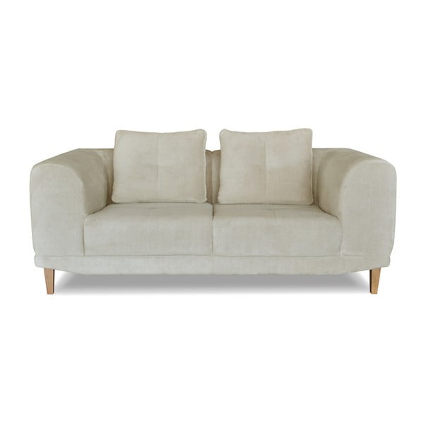 Krēmkrāsas divvietīgs dīvāns Windsor & Co. Dīvāni Sigma