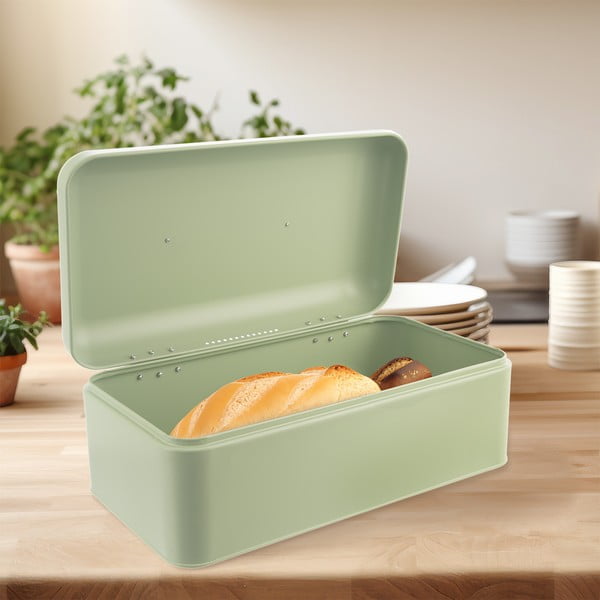 Metāla maizes kaste Greenish – Orion-image-1