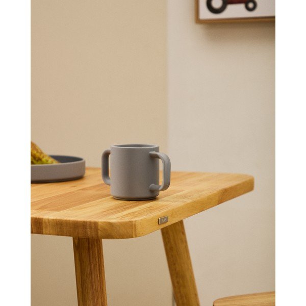 Zilas/oranžas silikona bērnu krūzes (2 gab.) Lili – Kave Home-image-2