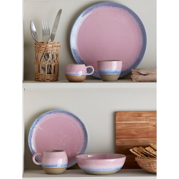 Gaiši rozā māla šķīvis ø 26,5 cm Paula – Bloomingville-image-1