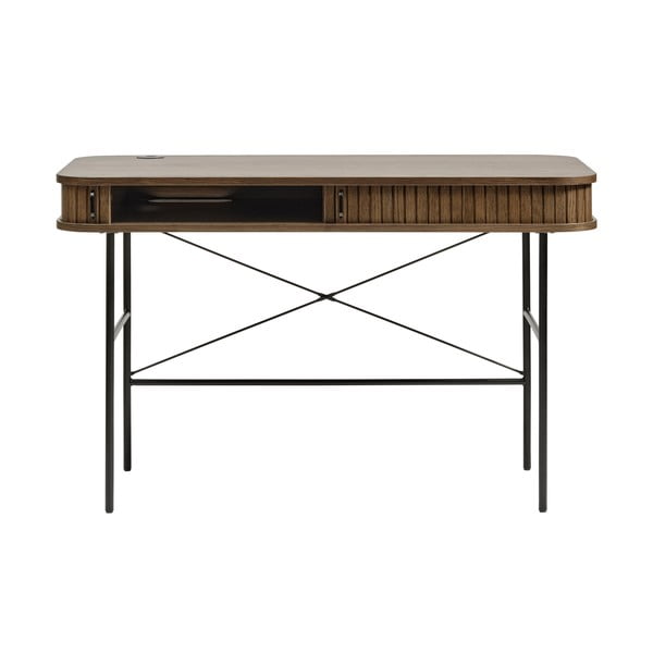 Ozolkoka imitācijas darba galds 60x120 cm Nola – Unique Furniture