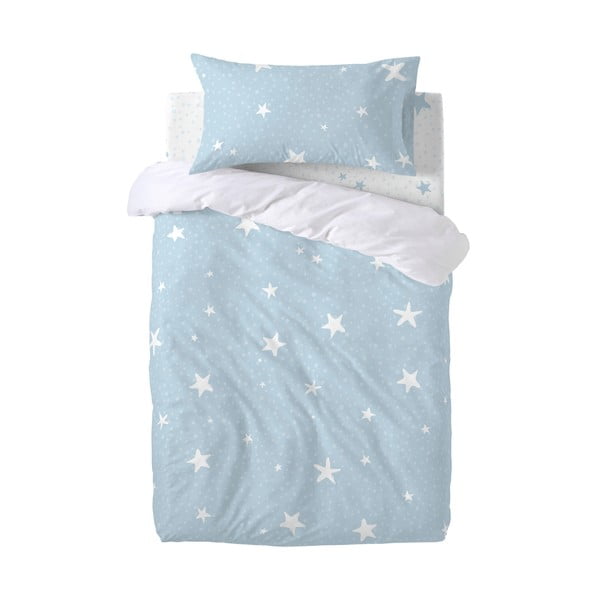 Kokvilnas bērnu gultas veļa bērnu gultiņai 100x120 cm Little star – Happy Friday