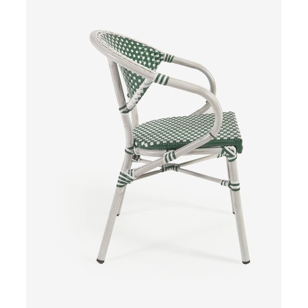 Zaļš dārza krēsls Kave Home Marilyn-image-3