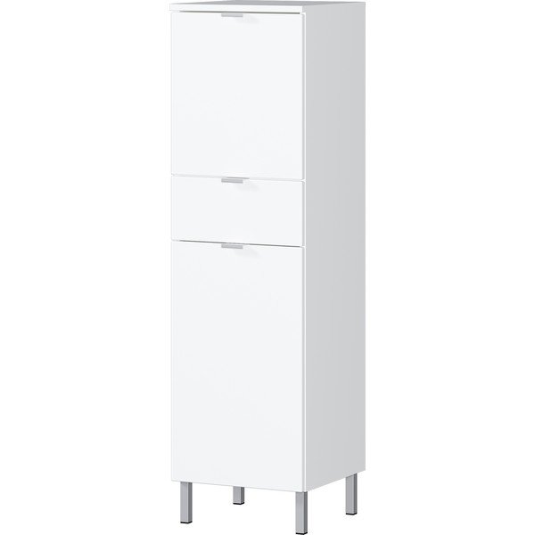 Balts skapis Germania Mauresa, augstums 120 cm-image-1