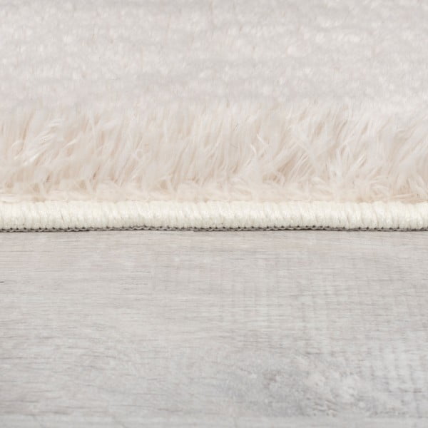 Krēmkrāsas sintētiska kažokāda 160x230 cm Faroe Wool Look Fur – Flair Rugs-image-4