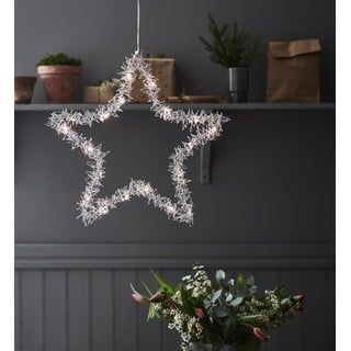 Ziemassvētku piekaramā gaismas dekorācija Markslöjd Tangle Star, augstums 45 cm