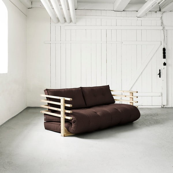Dīvāns gulta Karup Funk Natural/Brown