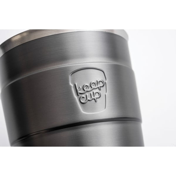 Pelēka ceļojumu krūze ar vāku KeepCup Nitro Thermal, 340 ml-image-1