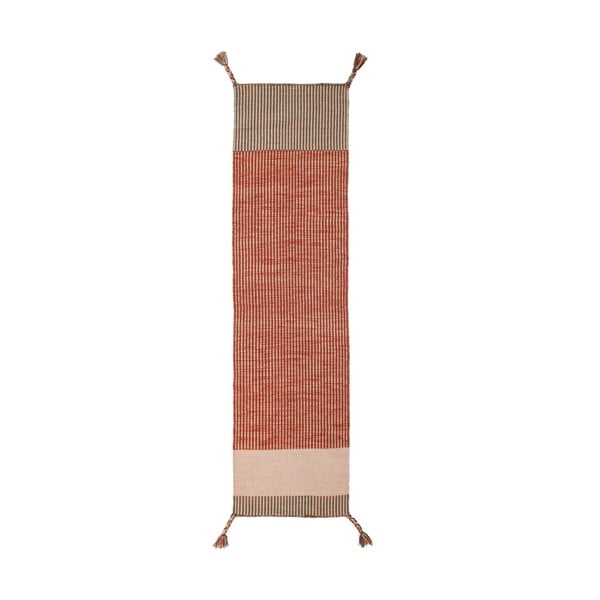 Oranžs vilnas paklājs Flair Rugs Anu, 60 x 200 cm