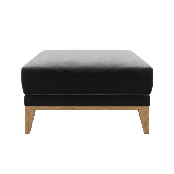 Tumši pelēks samta kāju soliņš MESONICA Musso-image-2