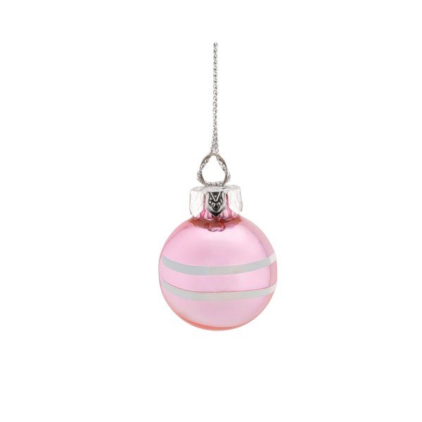 Stikla Ziemassvētku eglītes bumbiņas (12 gab.) 19 cm Vintage – Sass & Belle-image-3
