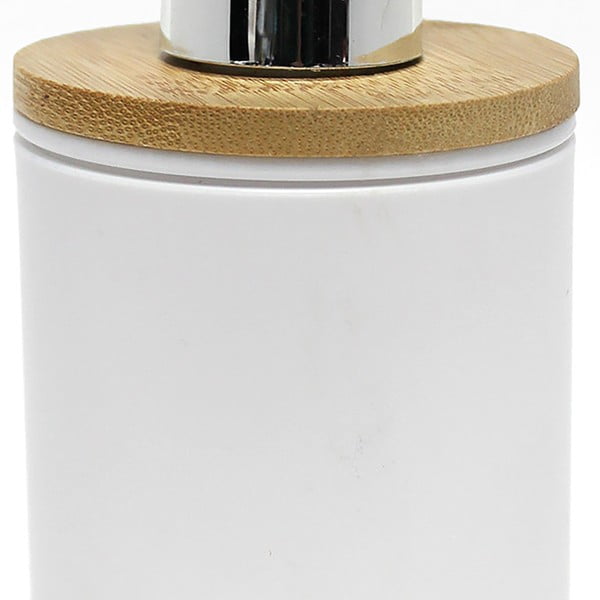 Balts plastmasas ziepju dozators 91 ml Smart – douceur d'intérieur-image-1