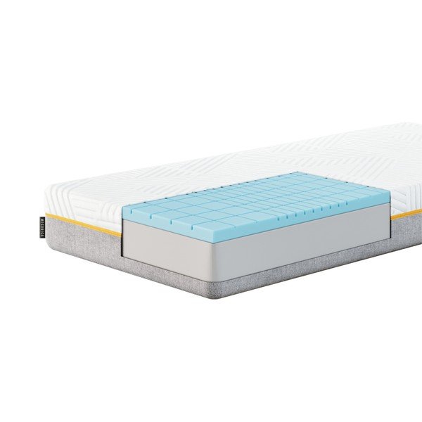 Mīksts putu matracis ar termoregulāciju 100x200 cm Jaune – MESONICA-image-2