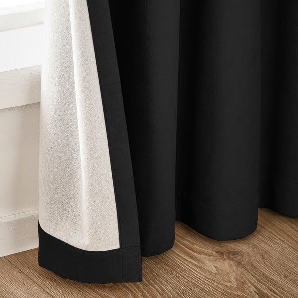 Melni gaismu necaurlaidīgi aizkari (2 gab.) 117x137 cm Wilson – Catherine Lansfield-image-2