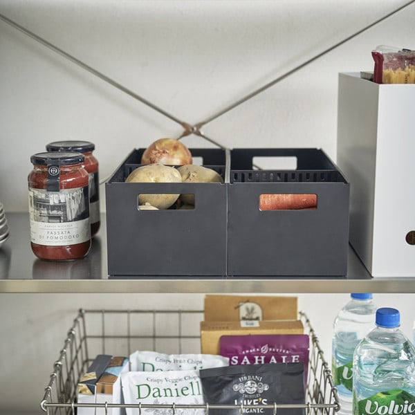 Uzglabāšanas plastmasas uzglabāšanas grozs Tower – YAMAZAKI-image-3