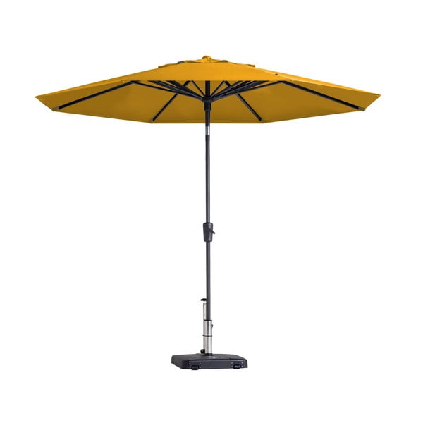 Dzeltens lietussargs ø 300 cm Paros II – Madison