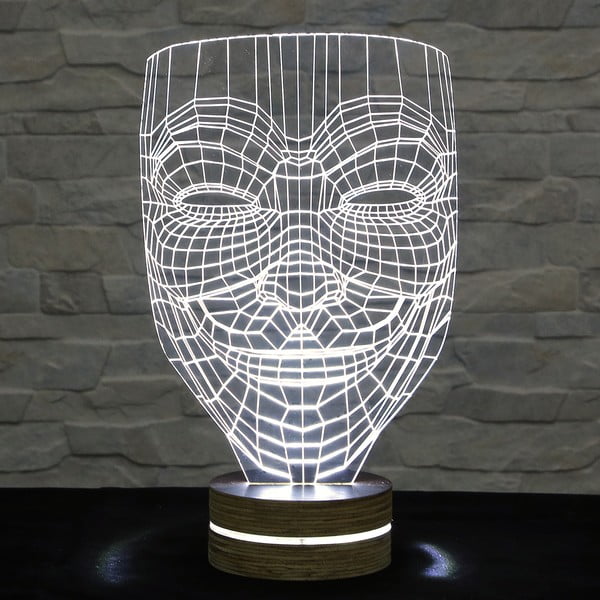 3D galda lampa Anonymous