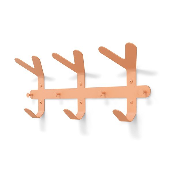 Lašrozā tērauda sienas pakaramais 66 cm Frondo – Spinder Design
