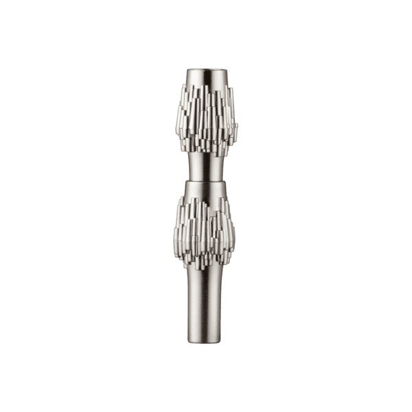 Matētas sudraba krāsas metāla vāze (augstums 10 cm) Quist – STOFF Nagel