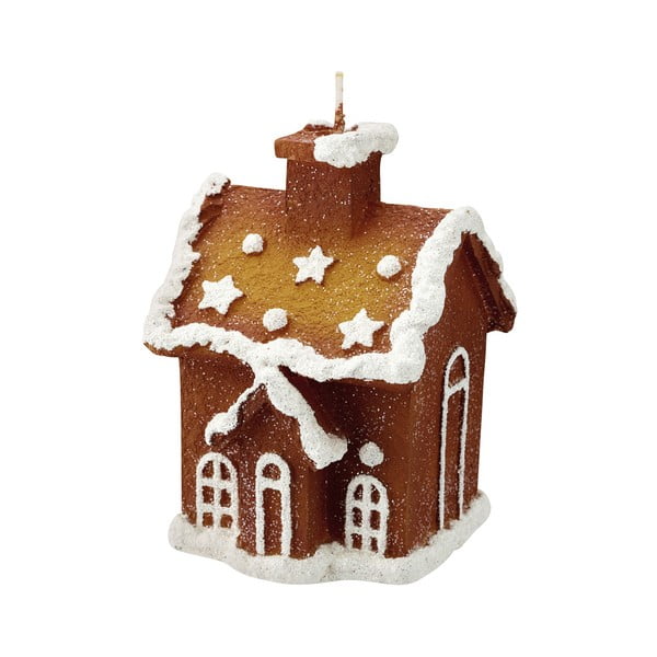 Ziemassvētku svece piparkūku namiņa formā Green Gate Gingerbread