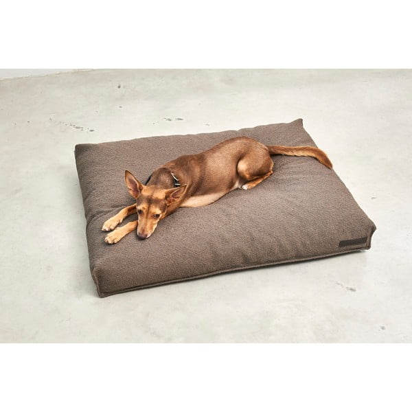 Brūns buklē matracis suņiem 100x75 cm Mondo Chocolate M – MiaCara-image-3