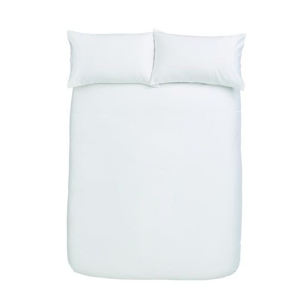 Balta kokvilnas satīna gultasveļa Bianca Luxury, 200 x 200 cm