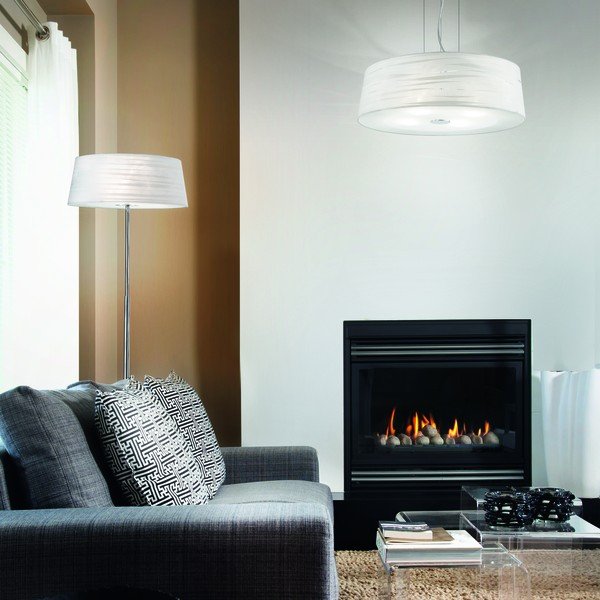 Griestu lampa Evergreen Lights Circle White-image-2